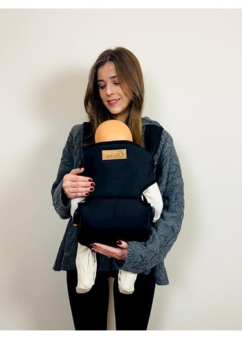 Siyah Bebek Kanguru Taşıyıcı - Görsel 3