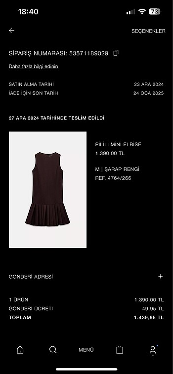 Zara Zara elbise