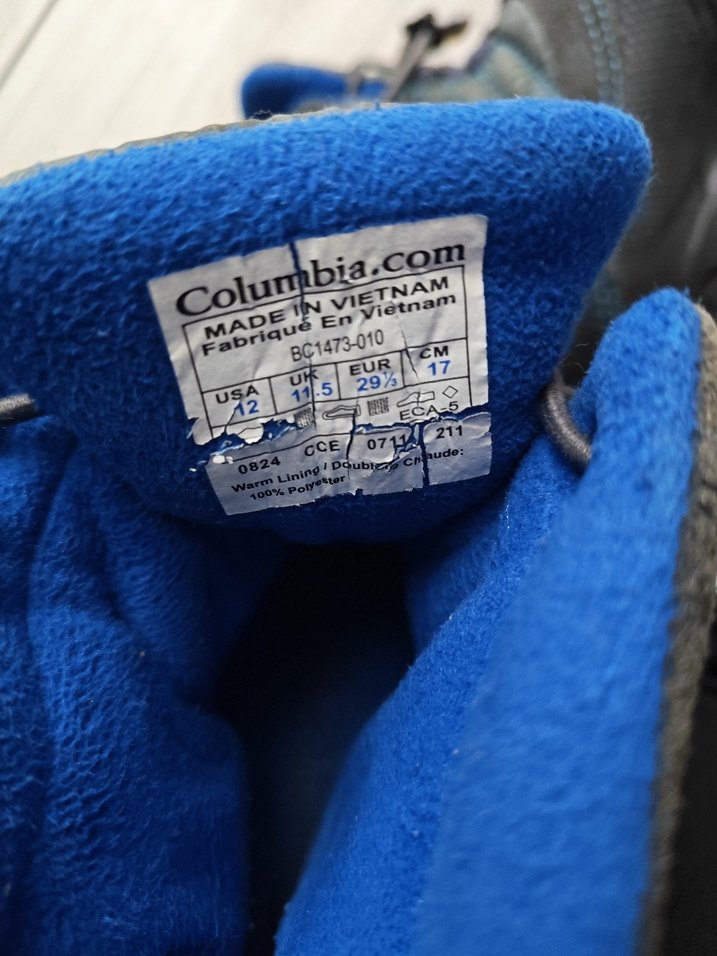 Mavi Gri Columbia Erkek Çocuk  Bot - Görsel 5