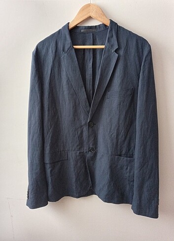 Lacivert Vintage erkek ceket 