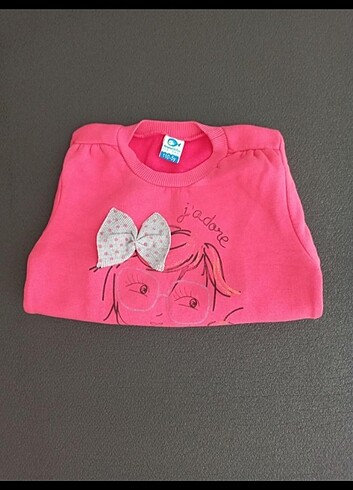 5 Yaş Beden Fusya çocuk sweatshirt