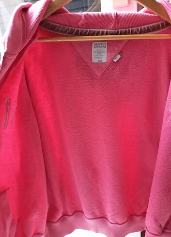 s Beden pembe Renk Tommy Hilfiger Kapüşonlu sweatshirt