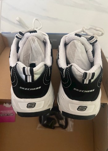 Skechers dlites serisi Siyah Kadın Spor Ayakkabı - Görsel 6