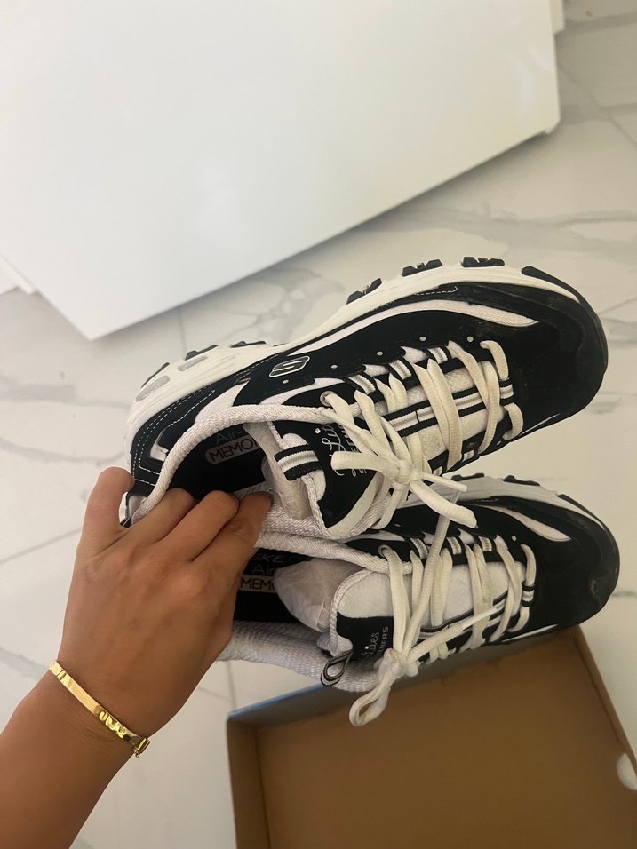 Skechers dlites serisi Siyah Kadın Spor Ayakkabı - Görsel 2