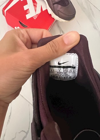 Nike Huarache Bordo Bağcıklı Kadın Spor Ayakkabı - Görsel 4