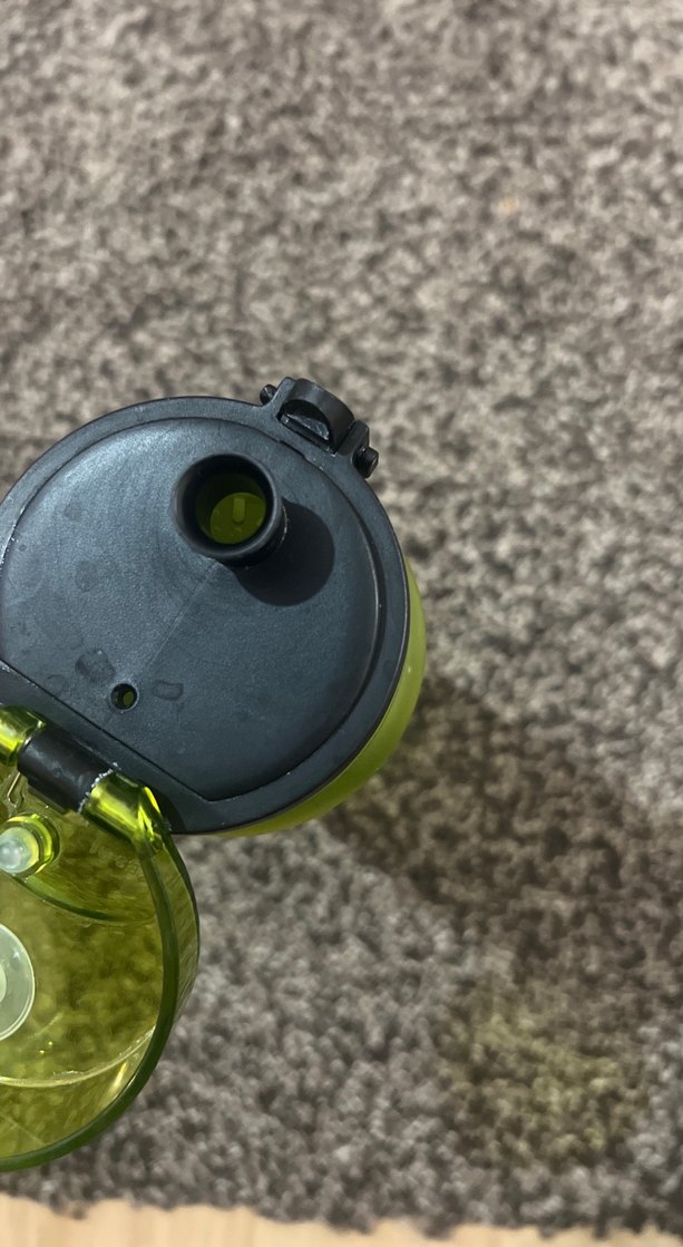 UZSPACE Yeşil Su Matarası 1 lt - detox başlığı mevcut - Görsel 3