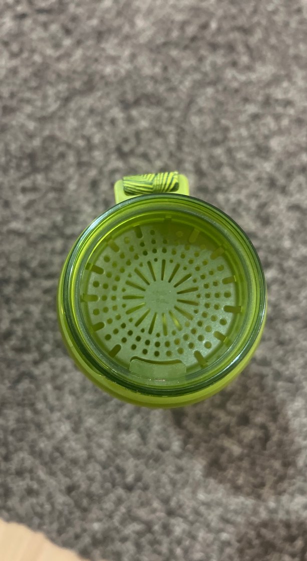 UZSPACE Yeşil Su Matarası 1 lt - detox başlığı mevcut - Görsel 2