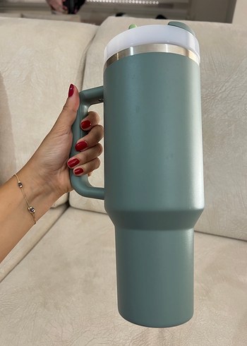 Stanley Quencher Pipetli Termos Bardak 1,18 lt - Görsel 7