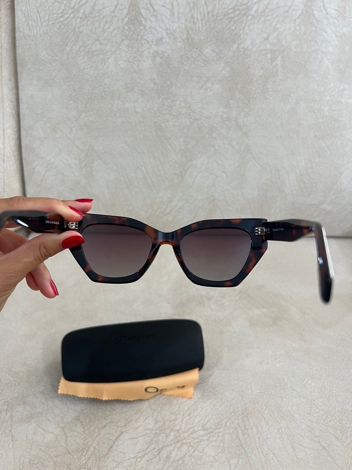 Osse Kahverengi Kadın Gözlük - polarize - Parisian Şıklığı - Görsel 2