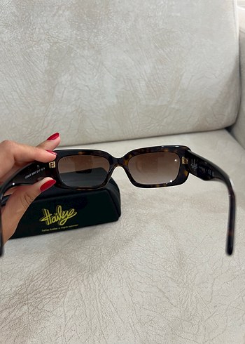 Vogue Hailey - Kahverengi Retro Kadın Güneş Gözlüğü - Görsel 3