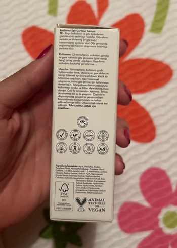 Diğer The Purest Solutions Kafein + C Vitamini Göz Serumu