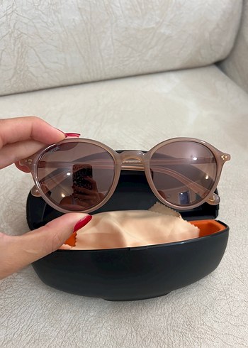 Unofficial- Bej Transparan Kadın Güneş Gözlüğü - Görsel 2