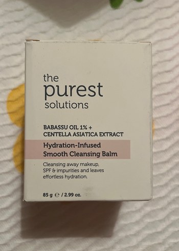The Purest - Nemlendirici Temizleme Balmı 85g