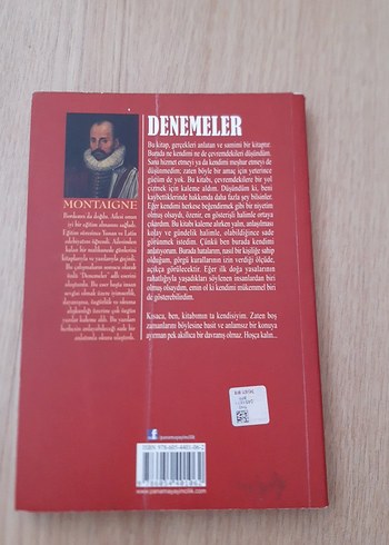  Beden Montaigne Denemeler