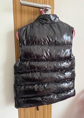 Kız Çocuk Kürklü Parlak Yelek - Görsel 3