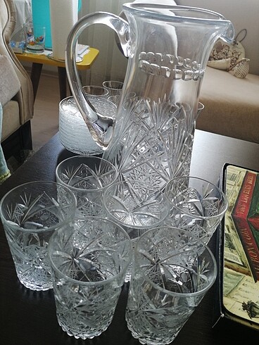 Kristal su bardağı takımı