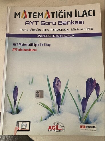 Acil yayınları matematiğin ilacı ayt