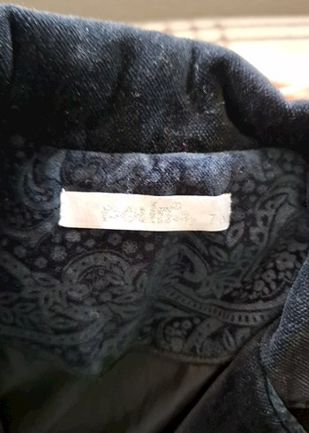 Siyah Süet Kız Bolero Kürklü Detaylı - Görsel 4