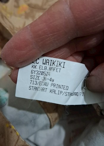 Kız Çocuk Bohem Desenli Düğmeli Yelek - Görsel 4