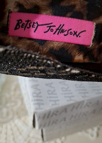 Dantel leopar desenli topuklu abiye bayan ayakkabı. - Görsel 5