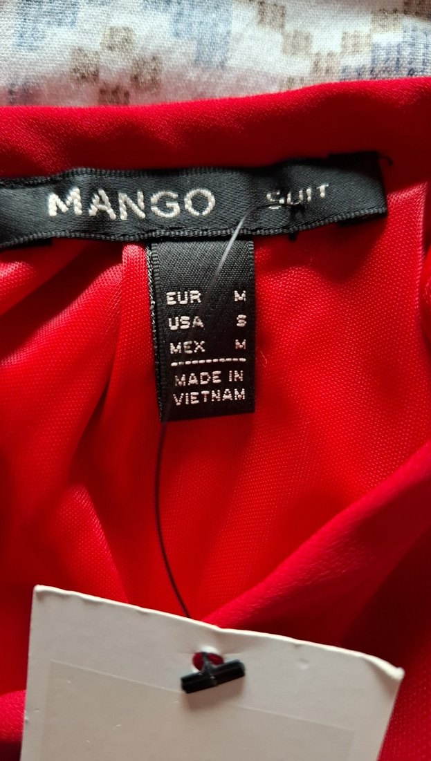 Kırmızı Midi Drapeli Kolsuz Abiye Elbise - Görsel 5