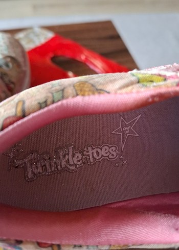 Renkli Baskılı Kız Çocuk Spor Ayakkabı - Görsel 5