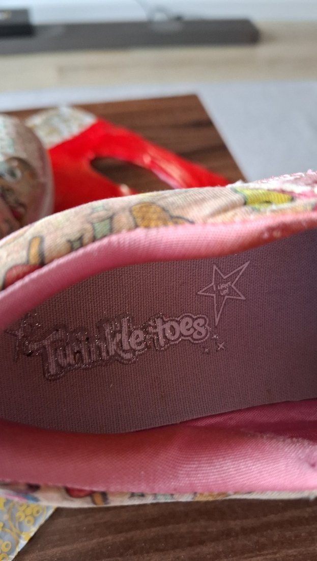 Renkli Baskılı Kız Çocuk Spor Ayakkabı - Görsel 5