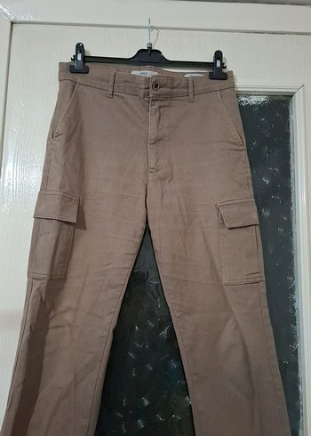 Erkek Kahverengi Normal Boy Rahat Kesim Pantolon - Görsel 2