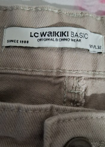 Bej Regular Fit Kemerli Erkek Pantolon - Görsel 4