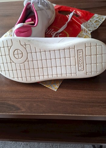 Pembe Baskılı Bağcıklı Kız çocuk spor ayakkabı - Görsel 4