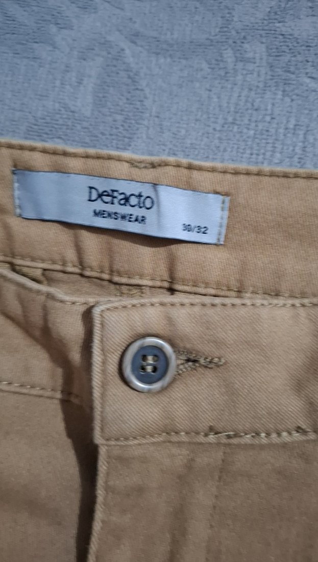 Kahverengi Kemerli Kadın Pantolon - Görsel 4