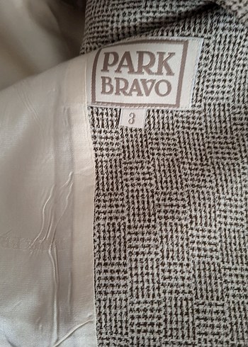 Kadın Bej Keten Ceket - Görsel 6