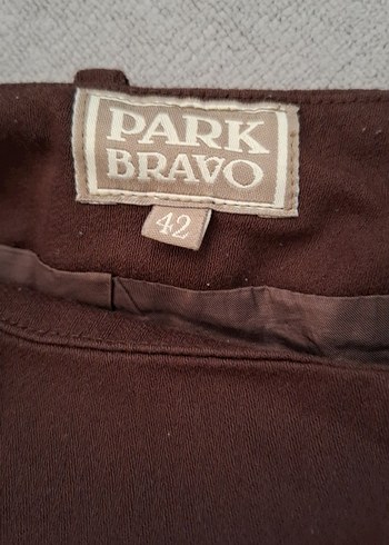 Kahverengi Midi Kadın Etek - Görsel 5