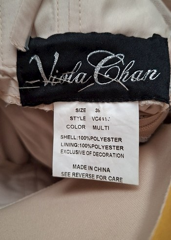 Nakışlı Bohem Uzun Abiye Elbise - Görsel 5