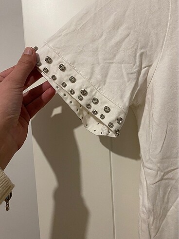xl Beden Taşlı Bluzz