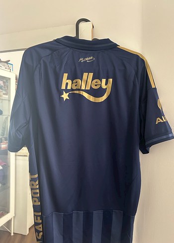 Lacivert Altın Renkli Kısa Kollu Forma - Görsel 2