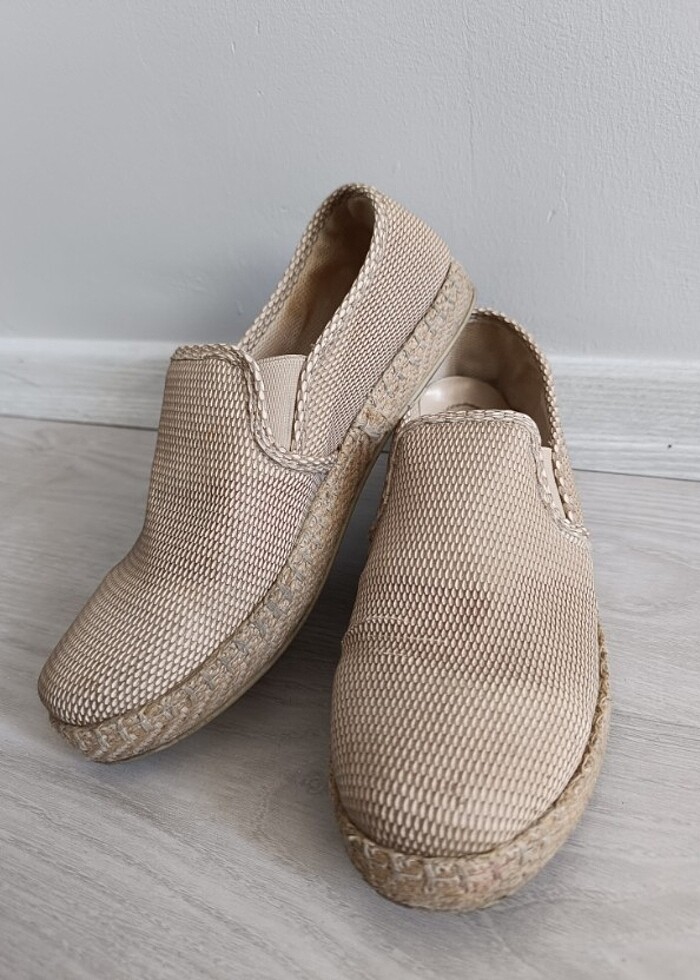 GÜNLÜK KETEN ESPADRİL AYAKKABI  - Görsel 2