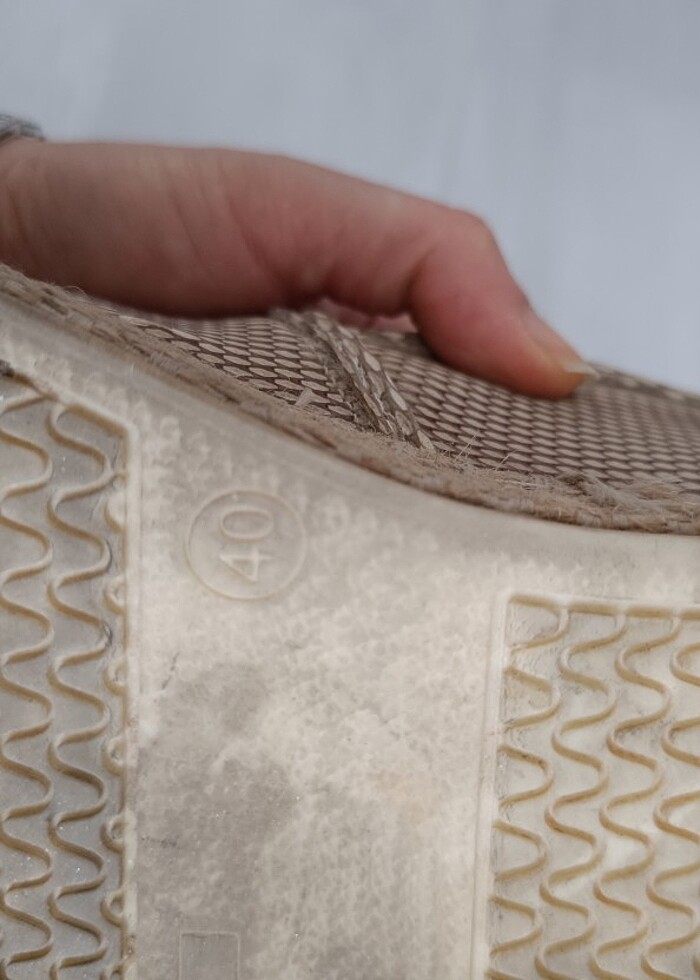 GÜNLÜK KETEN ESPADRİL AYAKKABI  - Görsel 4