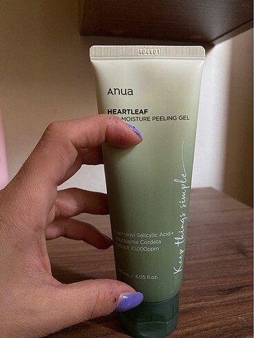 Beden Renk Anua Heartleaf LHA Moisture Peeling Gel