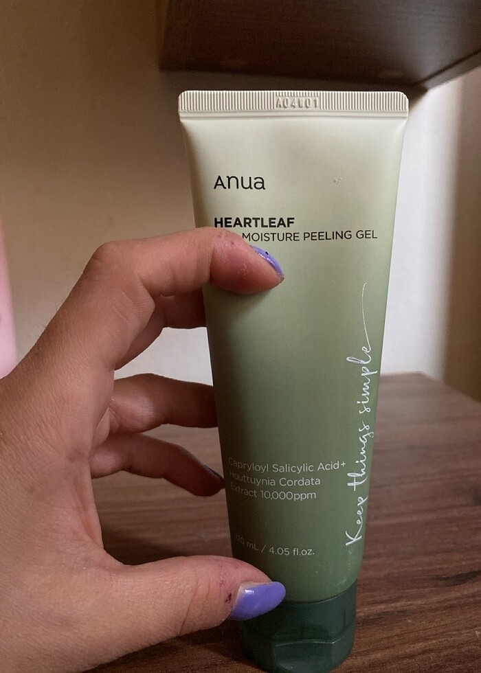 Anua Heartleaf LHA Moisture Peeling Gel - Görsel 4