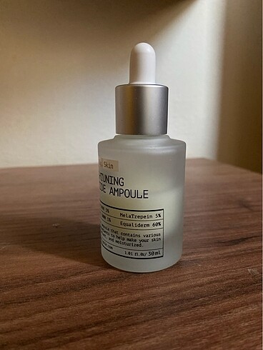 Diğer Logically Skin - Brightuning Peptide Ampoule (Leke Karşıtı Dolgu