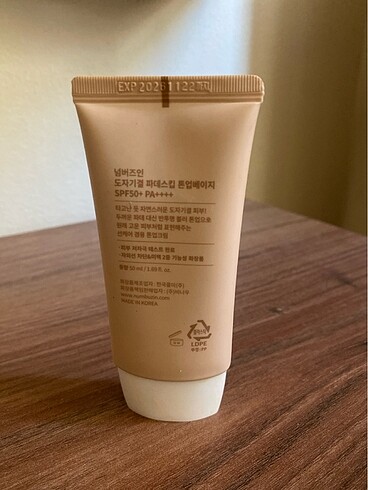 Numbuzin Tone Up Güneş Kremi - Görsel 2