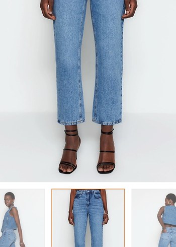 Günlük Kullanım İçin Kadın Kot Pantolon - Görsel 3