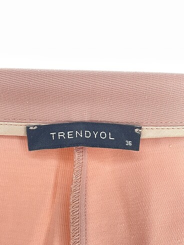 36 Beden pembe Renk Trendyol & Milla Kumaş Pantolon %70 İndirimli.