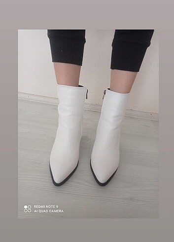 39 Beden beyaz Renk Beyaz topuklu ayakkabı