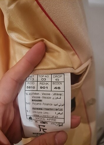 Blazer ceket