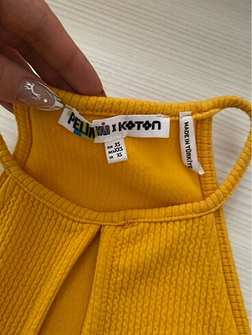 Koton dekolte crop