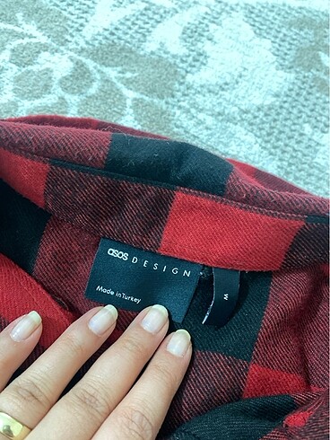 Asos Kareli Gömlek Unisex.