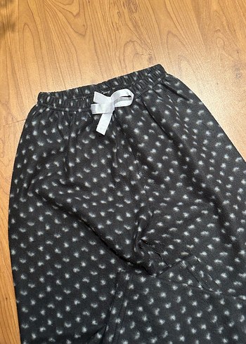 Kadın Siyah Pamuklu pijama altı - Görsel 2