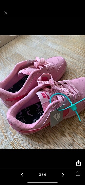 37 Beden ithal pembe dunk